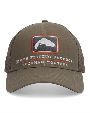 Trout Icon Trucker Hickory