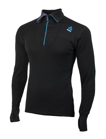 Doublewool Polo w/zip Ms - M