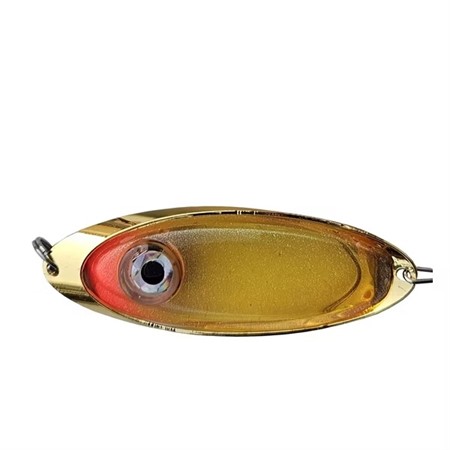 Plexi-Ögat 15g, Mässing/Röd-Grön