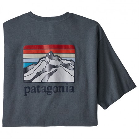 M's Line Logo Ridge Pocket Responsibili-Tee