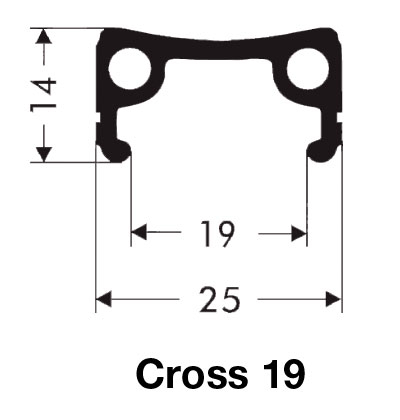 BAKHJUL 26 (559) 3-VXL CROSS 19 SILVER