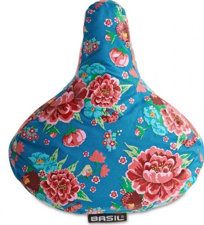 Basil Saddle Cover Diva Blue