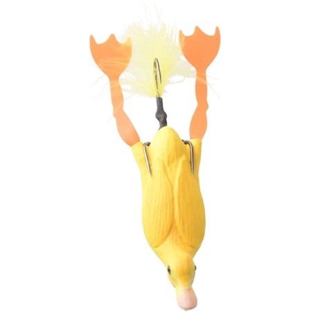 3D HOLLOW DUCKLING WEEDLESS 10CM 40G FLOATING YELLOW