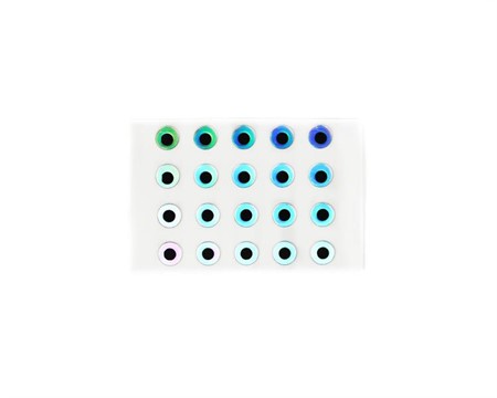 Stick-On Eyes 3,9mm Pearl