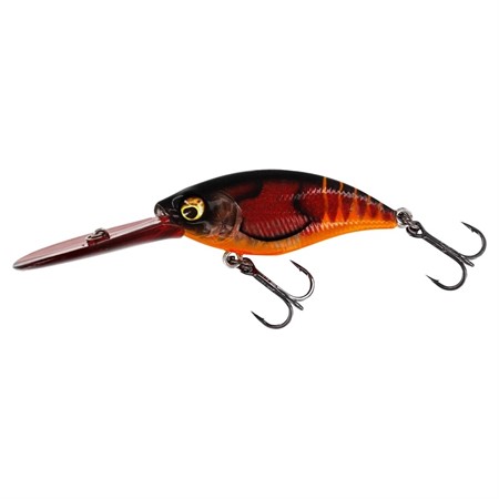 BuzzBite DR Crankbait 6,5cm 14g Floating 3D Fire Craw