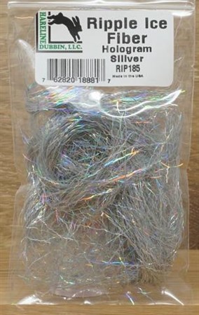 Ripple Ice Fiber Hologram Silver