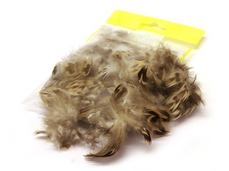 Gräsand E12 - Fjädrar Små Bruna